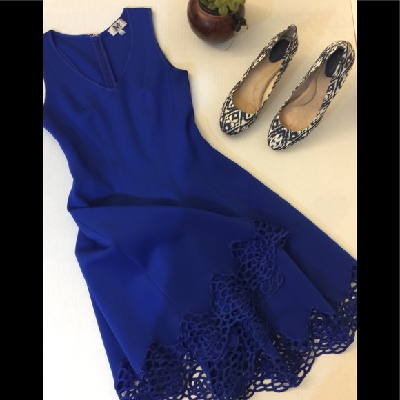 M By Maia🌷Royal Blue Dress Sz 6 - Picture 9 of 10
